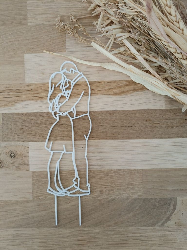  Cake Topper Mariage - Ta silhouette