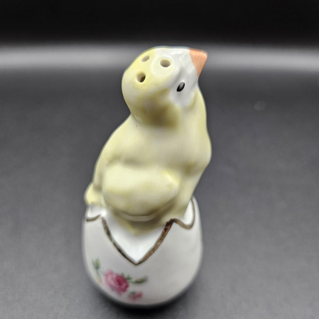 Salière poussin en céramique