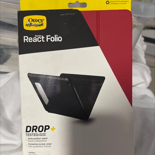 OtterBox React Folio Case for iPad 10th gen 2022, iPad 11th gen