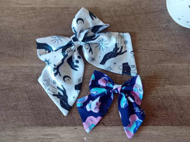 Nœud pour cheveux - Deux tailles