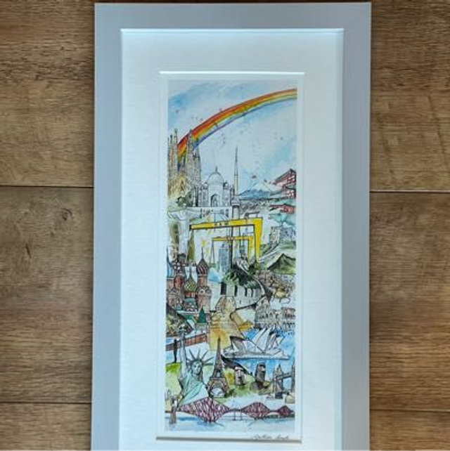 World Of Hope  20 x 40 cms (print)