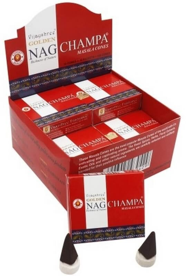 Encens Golden Cônes Nag Champa
