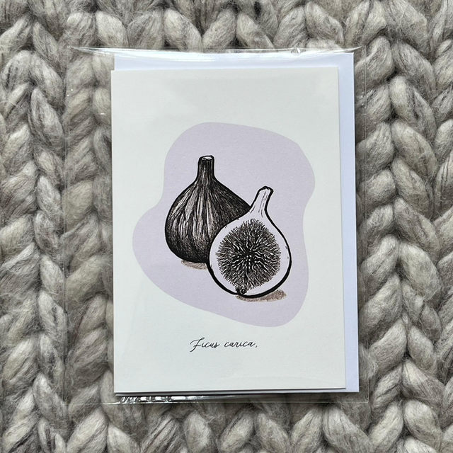 Greeting card Fig