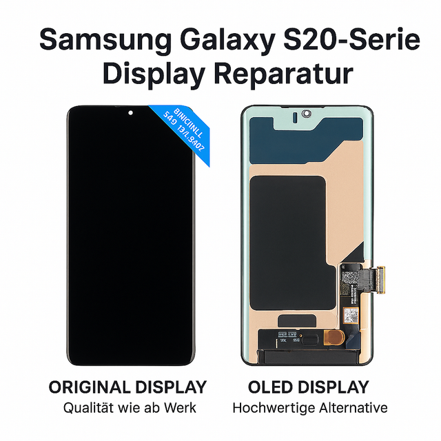 Samsung Galaxy S20 Serie Display Reparatur (S20 / S20+ / S20 Ultra / S20 FE)