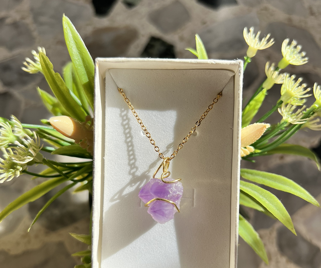 Ametista grezzo , qualità e provenienza Brasile 🇧🇷 , acciaio inox 