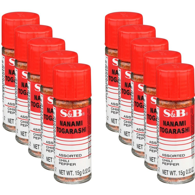 S&amp;B Nanami Togarashi Assorted Chili Pepper Seasoning 15g