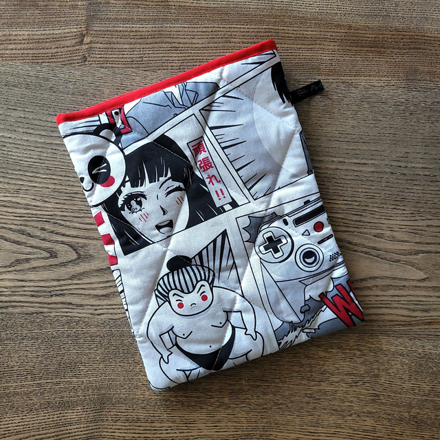 Pochette pour livre Maxi Broché : Manga rouge