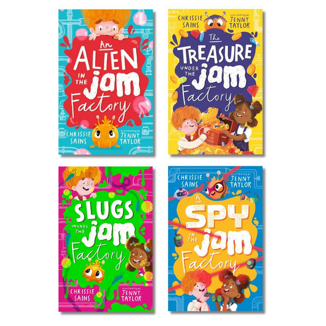 4  x Jam Factory Books (series)