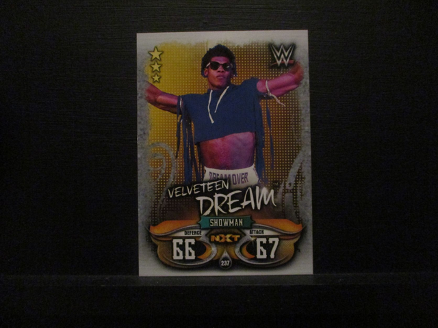 Velveteen Dream - NXT Slam Attax Live Original Trading Card #237