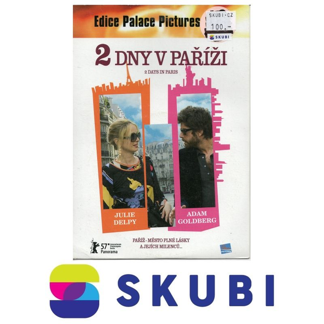 DVD 2 Dny v Paříži / 2 Days in Paris - česky, anglicky