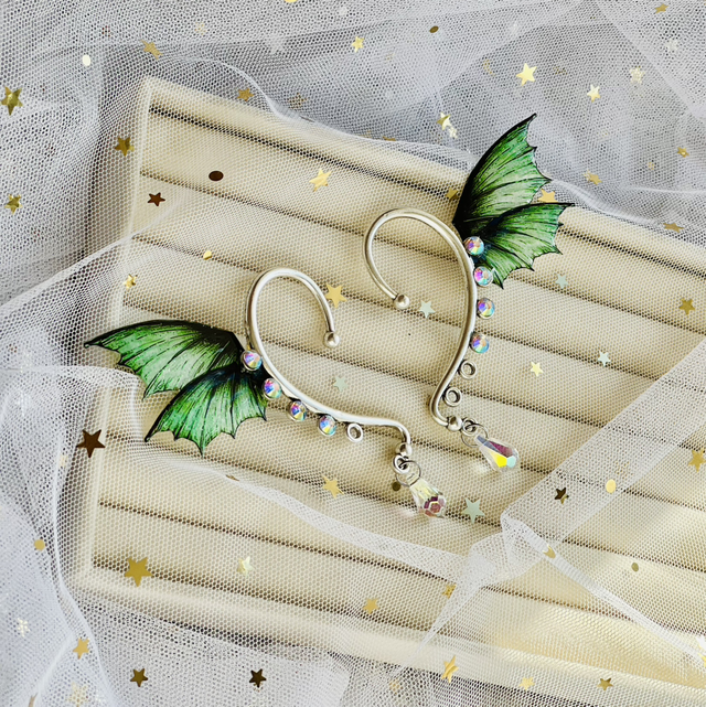 Croc du feu vert - earcuff