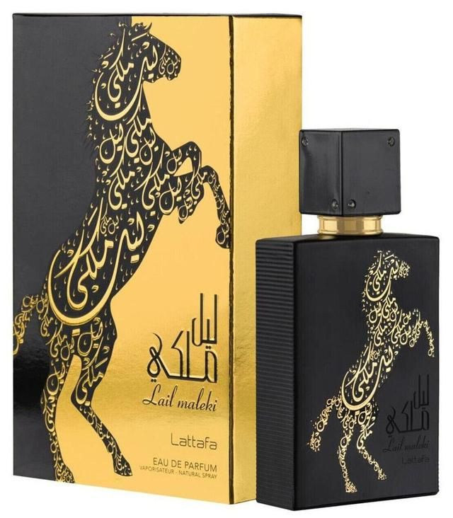 Lattafa Perfumes Lail Maleki For Unisex Eau De Parfum Spray, 3.4 Ounce