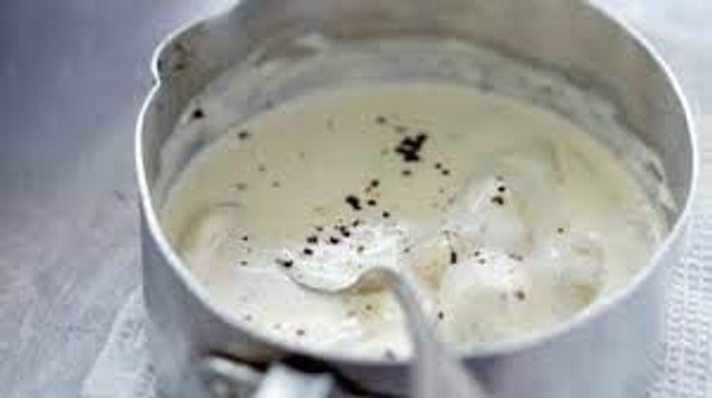 sauce fait  Maison au Gongorzola 