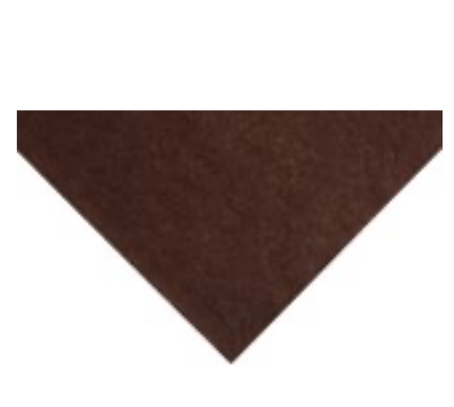 Felt squares: wool/viscose Peat 