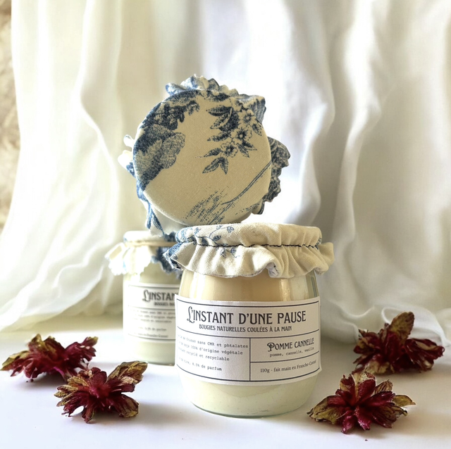 Bougie parfumée - Pomme cannelle