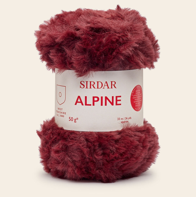 Sirdar Alpine Oxblood