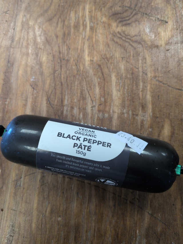 Suma Black Pepper Pate 150g