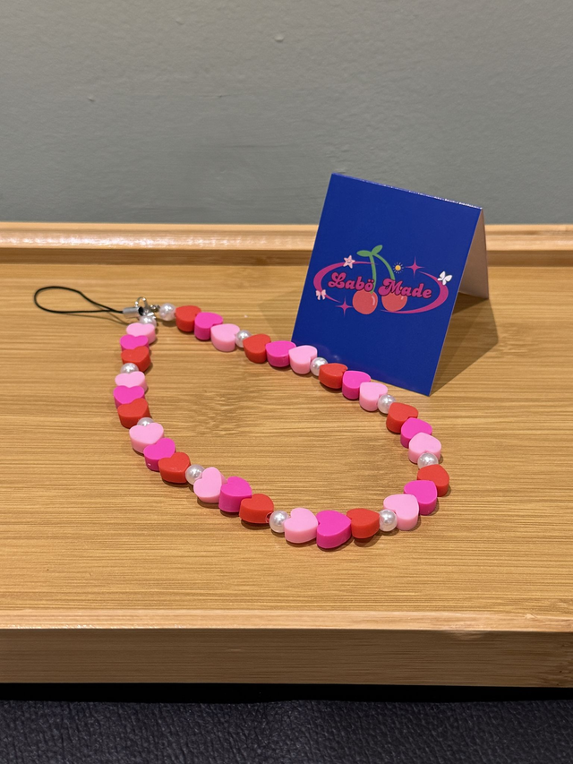 Love Island Beaded Charm Strap