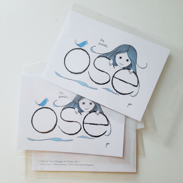 PAPETERIE - Carte Vis, Grandis, Ose