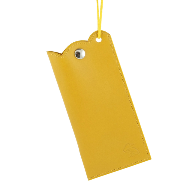 Etui à Lunettes avec cordon MEGANE Jaune Soleil