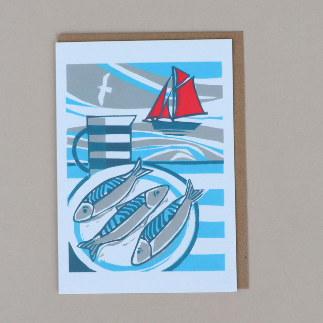 Mackerel &amp; Sails Card