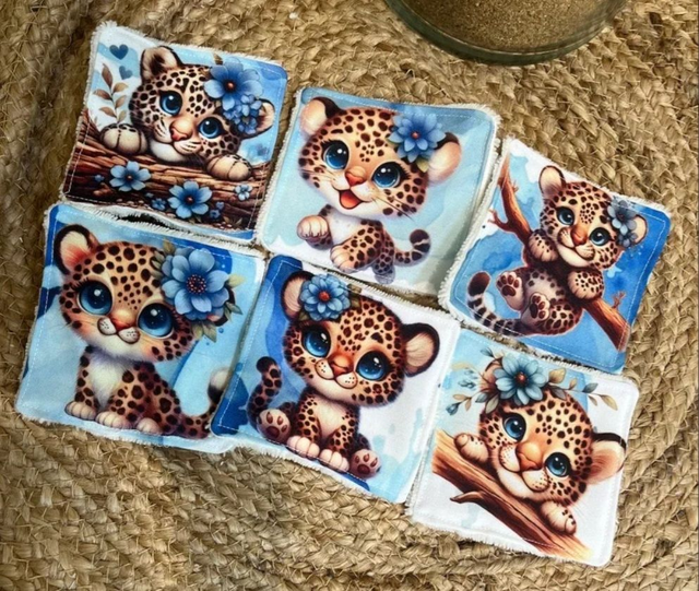 Lingettes Leopard