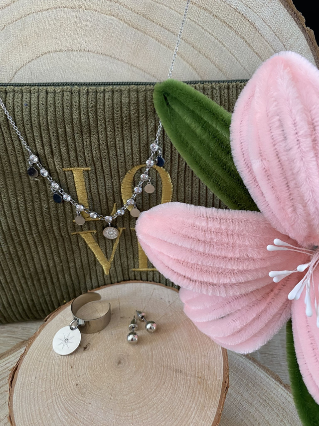Box Green Love Argent