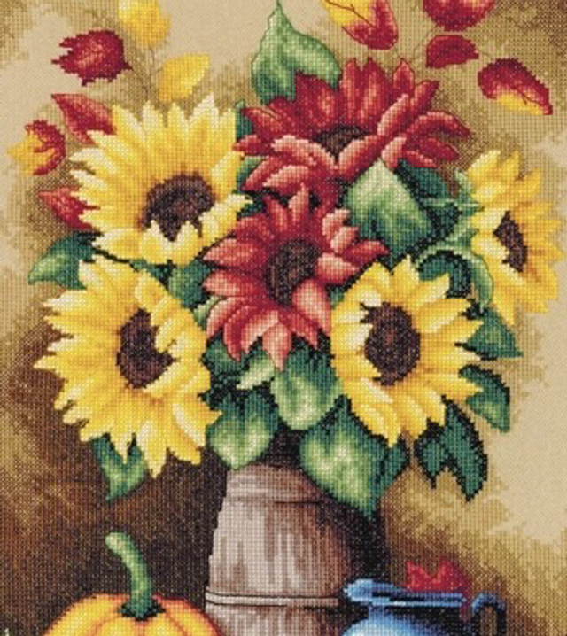 Lanarte Autumn Skill Life Counted Cross Stitch Kit