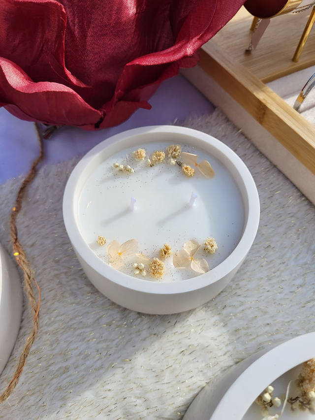 Bougie avec BAGUE - Modèle moyen