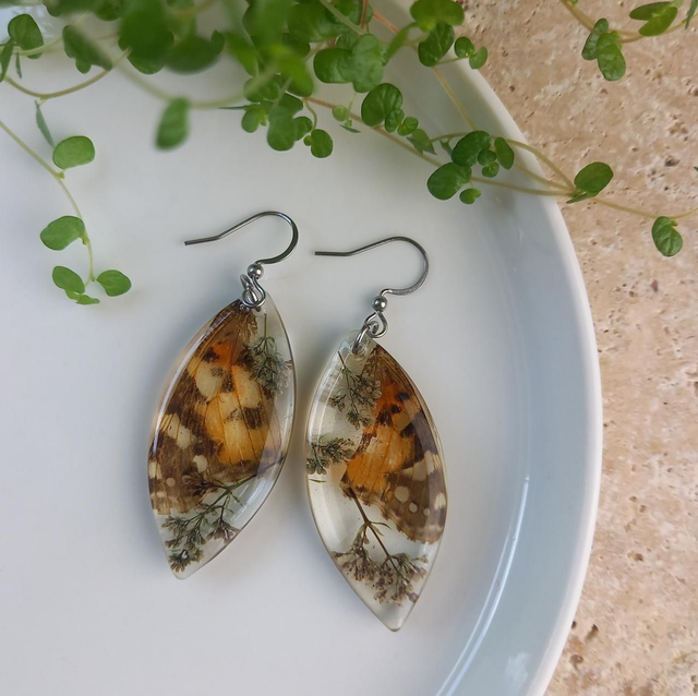 Boucles d'oreilles ∙ argenté ∙ Natur'ala