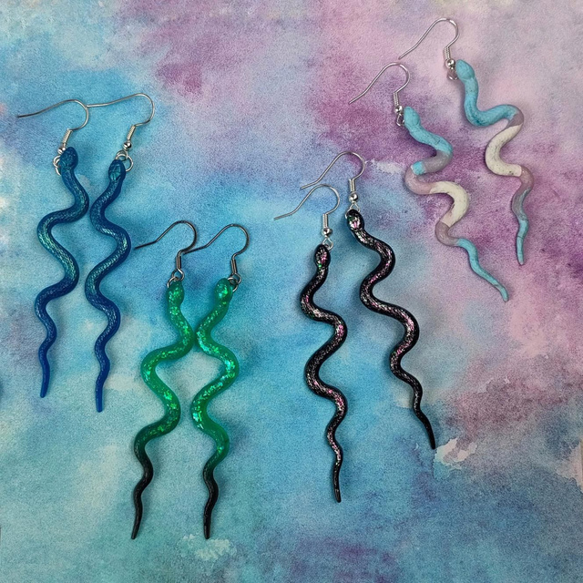 Snake Earrings 