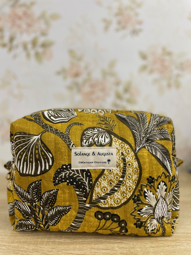 Trousse de toilette matelassée Yasmine