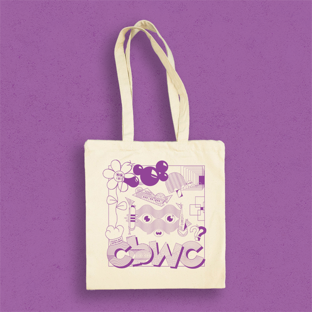 Tote Bag Purple