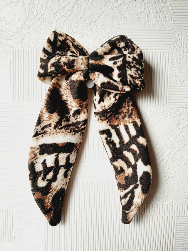 Barrette noeud &quot;Tiger&quot;