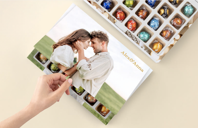 Scatola di Cioccolatini personalizzata