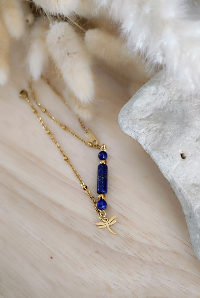 Chaîne de cheville Lapis Lazuli