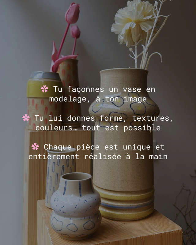 ATELIER - vase fleuri 🌸