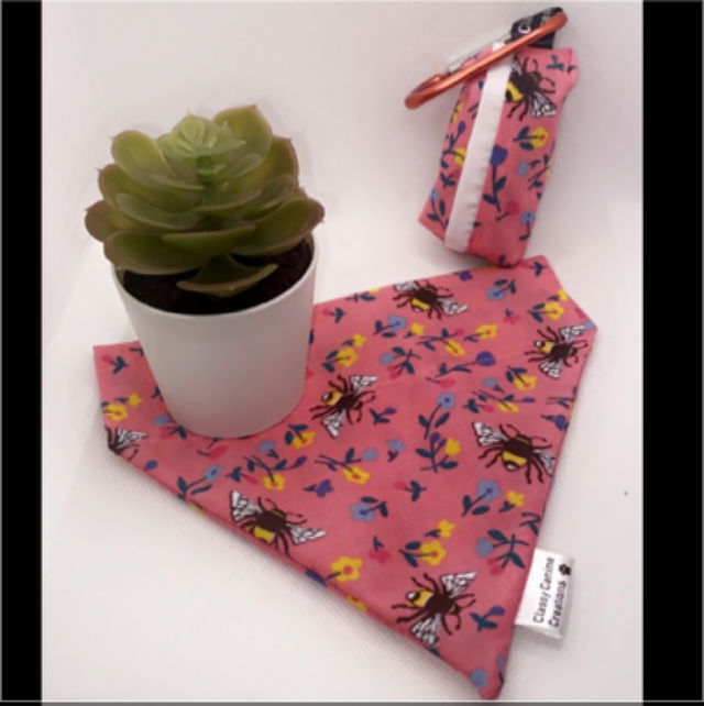 Springtime Bees - Pink 