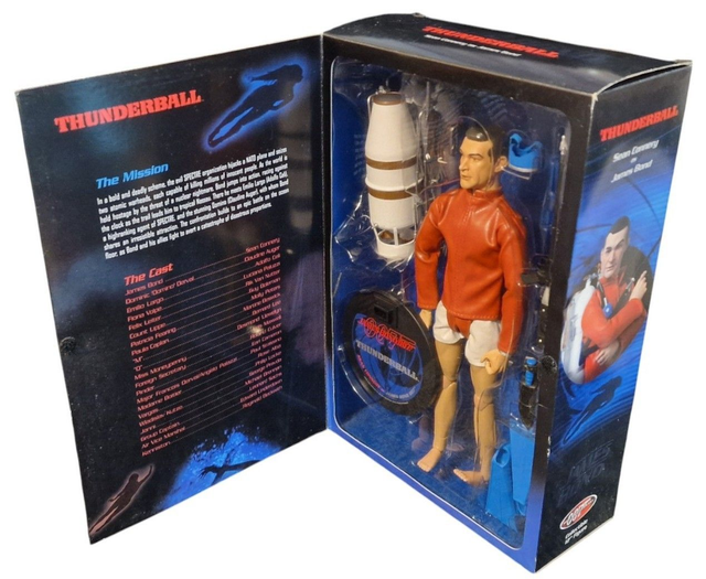 James Bond action figure. Thunderball - Sean Connery