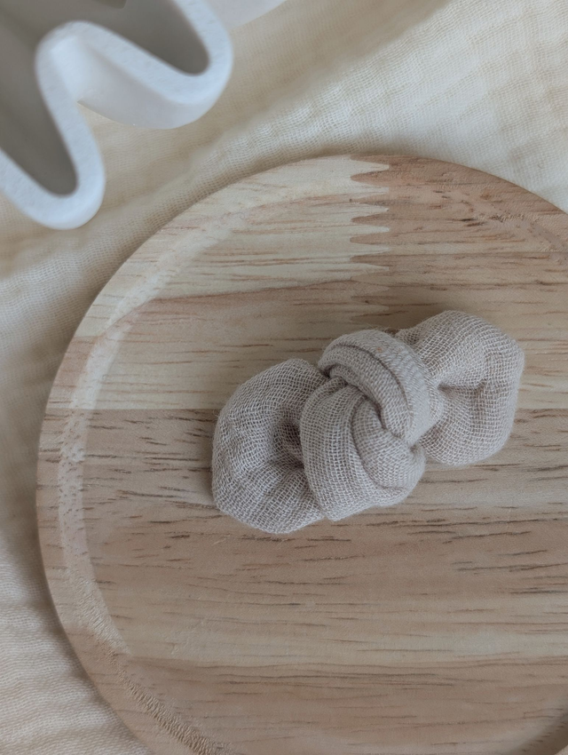 Lot de barrettes noeud Romie