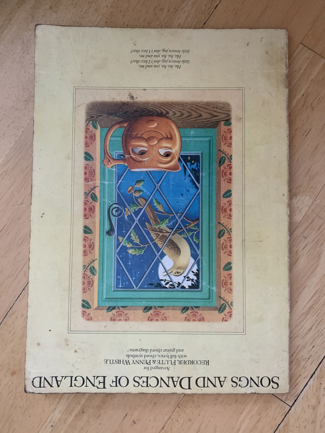 Songs and Dances of England Recorder, Flute, Penny Whistle