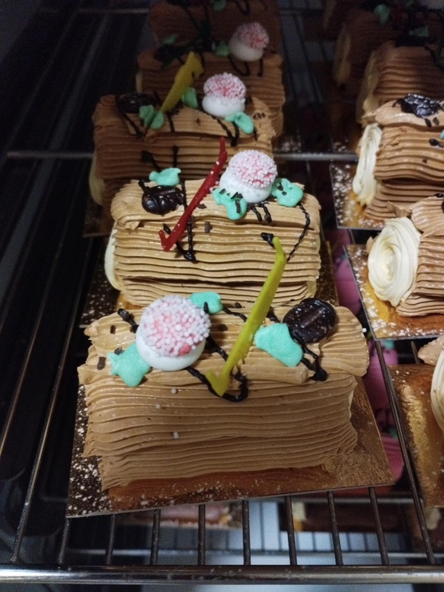 buchette crème au beurre café