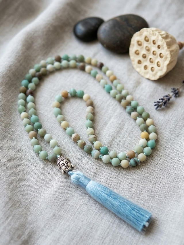 Mala Aventurine Bouddha