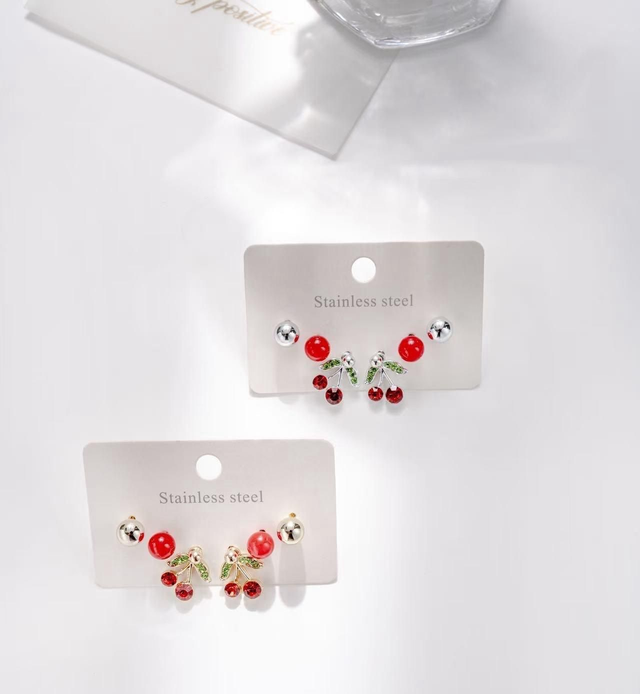 Set Orecchini Cherry