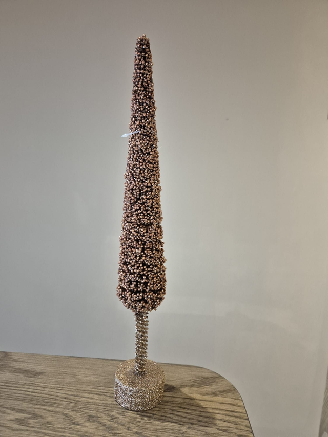 Kerstboom roségoud S