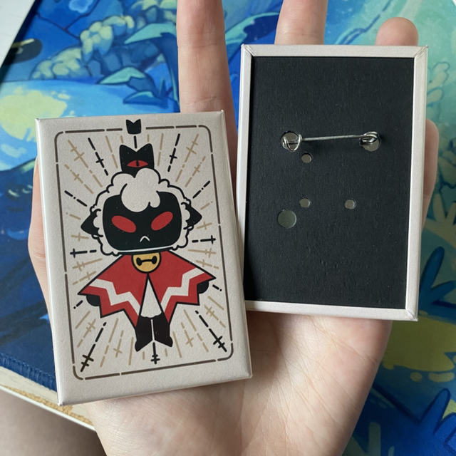 Tarot Lamb | COTL Button