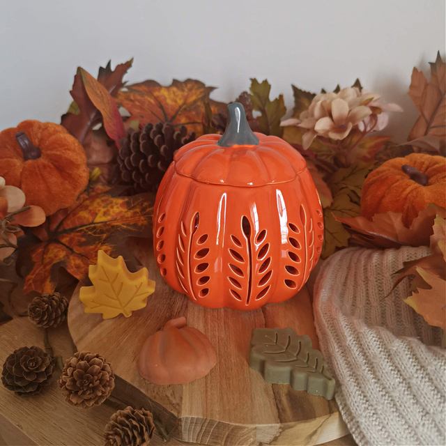 Brûle Parfum citrouille orange