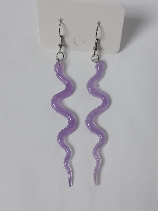 Boucles d oreilles serpent 