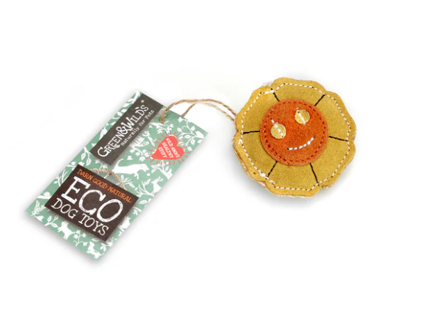 GREEN & WILDS SYLVIA SUNFLOWER ECO DOG & CAT TOY