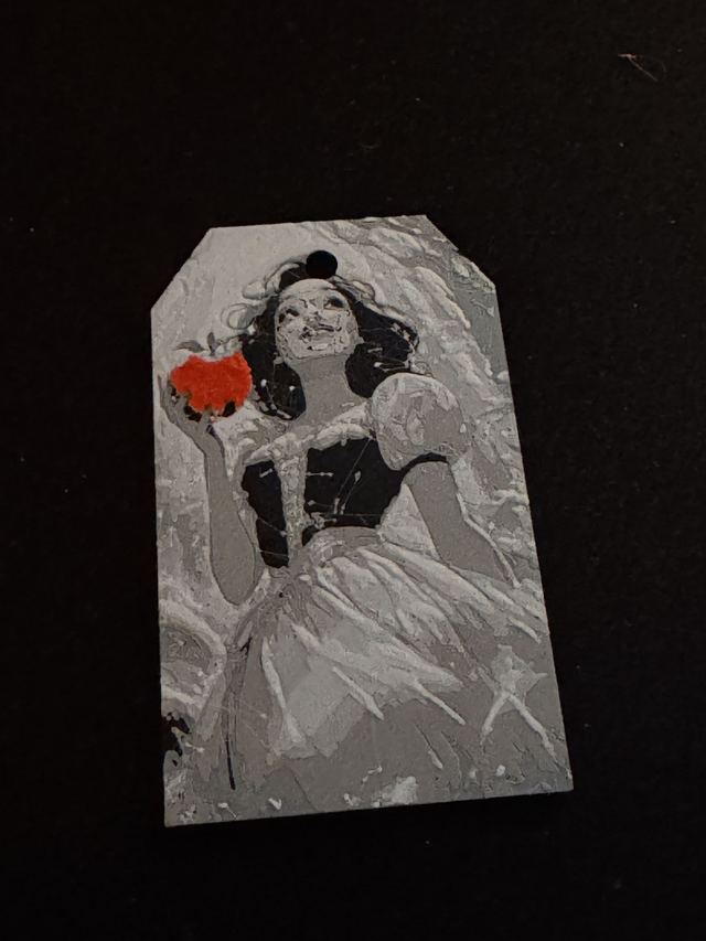 Gift tag Snow White